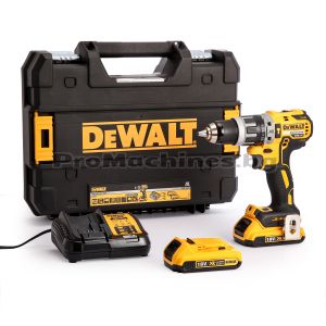 Компактен винтоверт - DEWALT DCD796P2, ударен, безчетков, 18 V , 2 бр. 5.0Ah XR Li-ion батерии, куфар