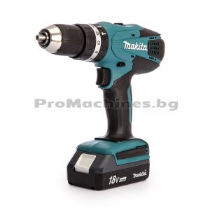 Винтоверт ударен акумулаторен - Makita HP457DWE 18V 42Nm 