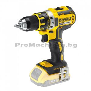 Компактен винтоверт - акумулаторен DEWALT DCD790NT, безчетков, 18V, куфар (само машина)