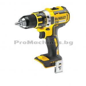 Компактен винтоверт (само машина) - DEWALT DCD790NT, безчетков, 18V, куфар