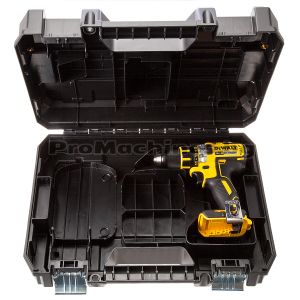 Компактен винтоверт (само машина) - DEWALT DCD790NT, безчетков, 18V, куфар