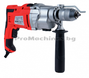 Бормашина 1050W, 13мм, 2-ск., самоз. Патр., метален корпус – Raider, RDP-ID31 