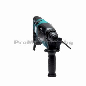 Перфоратор със SDS-Plus, 800W, 0 - 1100 оборота, 0 - 4500 удара, 2.4 J, 3.1 кг. - Makita, HR2641 