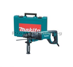 Перфоратор със SDS-Plus, 800W, 0 - 1100 оборота, 0 - 4500 удара, 2.4 J, 3.1 кг. - Makita, HR2641 