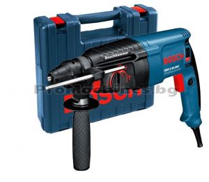 Перфоратор със SDS-Plus – Bosch GBH 2-26 DRE, 800 W, 2.7 J, 0 – 900 оборота, 0-4000 об./мин., 2.8 кг., 0.611.253.708 