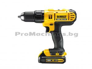 Акумулаторен винтоверт - ударен DeWALT 18V XR DCD776C2 /1.5Ah, 42Nm/