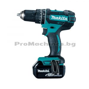 Акумулаторен ударен винтоверт - Makita DHP482RFE, 18V Li-Ion, 62Nm