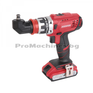 Акумулаторна бормашина / винтоверт с ъглова глава 20V 58 Nm - Raider RDP-CDL21
