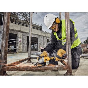 Безчетков ъглошлайф 220V, 1700W, ф125 мм, с регулиране на обороти - DeWALT, DWE4357