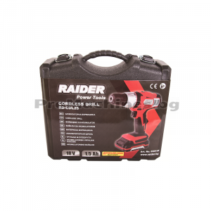 Акумулаторна бормашина / винтоверт 18V Li-ion, 26Nm - Raider, RD-CDL25