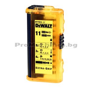 Комплект битове за винтоверт от 11 елемента - Dewalt,DT7916