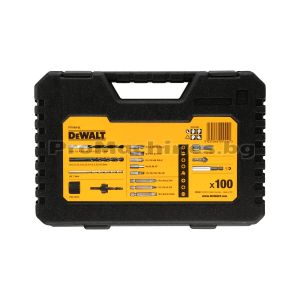 Комплект свредла и битове 100 части - Dewalt, DT71563