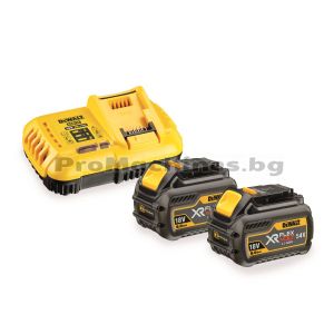 Комплект зарядно устройство DCB118 с 2 бр. FLEXVOLT батерии DCB546 - Dewalt,DCB118T2