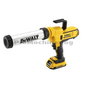  Акумулаторен пистолет за силикон,400мл - Dewalt DCE571D1