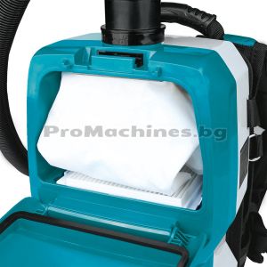 Акумулаторна гръбна прахосмукачка без  батерии - Makita DVC265ZXU