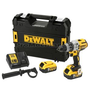 Акумулаторен ударен винтоверт - DeWALT DCD996P2, 18V XR Li-Ion, 2 бр. 5.0 Ah батерии TSTAK куфар