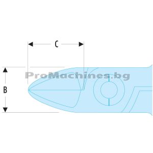 Клещи резачки 110мм - Facom 405.10