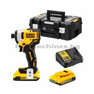 Акумулаторен винтоверт импакт 18V 2.0Ah  190Nm - Dewalt DCF809D2T