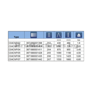 Стълба алуминиева двураменна домакинска 2X3 - STS C04CNP03 