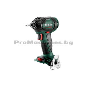 Гайковерт ударен акумулаторен 200 Nm /без батерии/ - METABO SSD 18 LTX 200 BL SOLO 