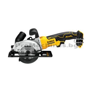 Ръчен циркуляр безчетков 115мм без батерия 18V XR - Dewalt DCS571NT 