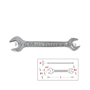 Гаечен ключ 14Х17мм - Bolter LT52330 
