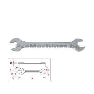 Гаечен ключ 14X15мм - Bolter LT50705 