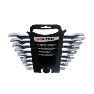 Гаечни ключове полирани комплект 8бр 6х7 - 20х22мм - Bolter LT13856 