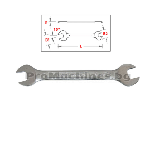 Гаечен ключ пресован 16X17мм - Bolter LT52404 