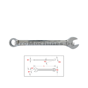 Звездогаечен ключ полиран 10мм - Bolter LT51710 