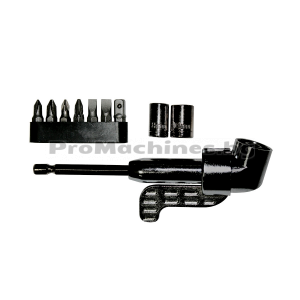 Ъглов държач за винтоверт и накрайници 10 части - Bolter XG53667 