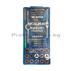 Плашки и метчици 40 части - Bolter XG53863 