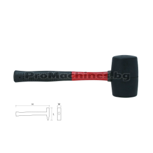 Чук гумен с дръжка от фибростъкло 453гр - Bolter XG54000 
