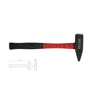Чук с дръжка от фибростъкло 100гр - Bolter XG54101 